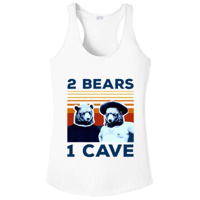 2 Bears 1 Cave Ladies PosiCharge Competitor Racerback Tank