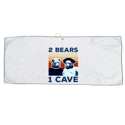 2 Bears 1 Cave Large Microfiber Waffle Golf Towel