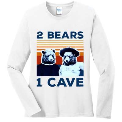 2 Bears 1 Cave Ladies Long Sleeve Shirt