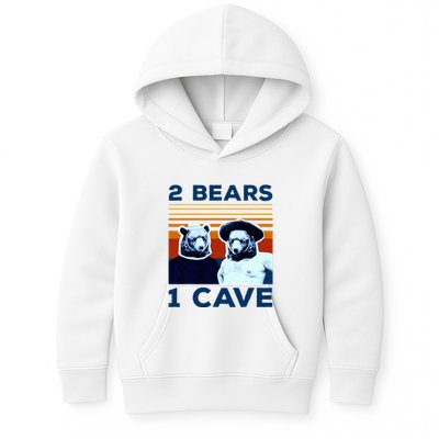 2 Bears 1 Cave Kids Hoodie