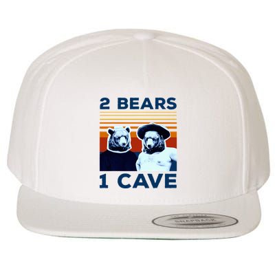 2 Bears 1 Cave Wool Snapback Cap