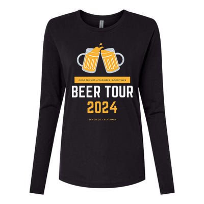 2024 Beer Womens Cotton Relaxed Long Sleeve T-Shirt