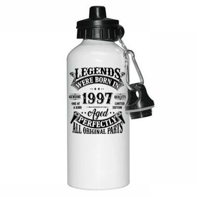 27th Birthday 27 Years Old Vintage Legends Born In 1997 Aluminum Water Bottle