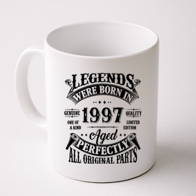 27th Birthday 27 Years Old Vintage Legends Born In 1997 Coffee Mug