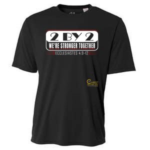 2 By 2: Were Stronger Together With Logo Cooling Performance Crew T-Shirt