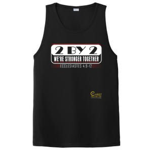 2 By 2: Were Stronger Together With Logo PosiCharge Competitor Tank