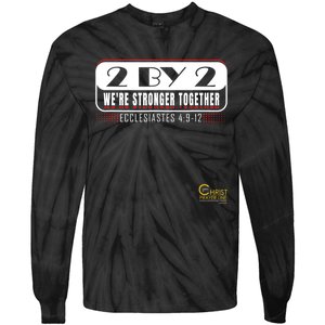 2 By 2: Were Stronger Together With Logo Tie-Dye Long Sleeve Shirt