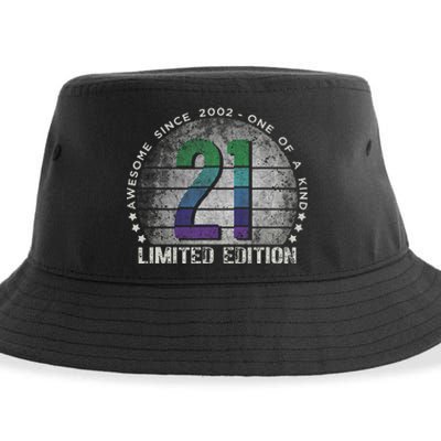 21st Birthday 21 Year Old Gifts Vintage 2002 Limited Edition Love Cute Sustainable Bucket Hat