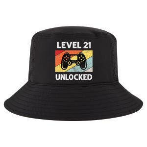 21st Birthday 21 Year Old Cool Comfort Performance Bucket Hat