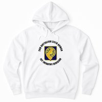 2nd Battalion 34th Armor 1st Infantry Division Veteran Hoodie