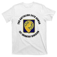 2nd Battalion 34th Armor 1st Infantry Division Veteran T-Shirt