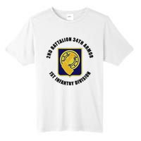 2nd Battalion 34th Armor 1st Infantry Division Veteran Tall Fusion ChromaSoft Performance T-Shirt