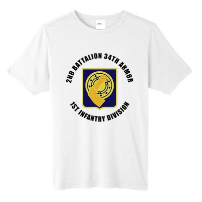 2nd Battalion 34th Armor 1st Infantry Division Veteran Tall Fusion ChromaSoft Performance T-Shirt