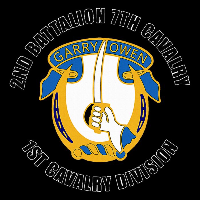 2nd Battalion 7th Cavalry 1st Cavalry Division Veteran 16oz Travel Tumbler