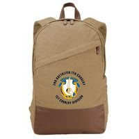 2nd Battalion 7th Cavalry 1st Cavalry Division Veteran Cotton Canvas Backpack