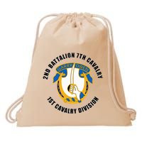 2nd Battalion 7th Cavalry 1st Cavalry Division Veteran Drawstring Bag