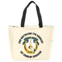 2nd Battalion 7th Cavalry 1st Cavalry Division Veteran Zip Tote Bag