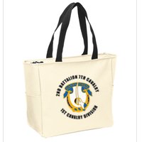2nd Battalion 7th Cavalry 1st Cavalry Division Veteran Zip Tote Bag