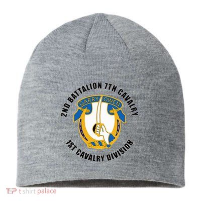 2nd Battalion 7th Cavalry 1st Cavalry Division Veteran Sustainable Beanie