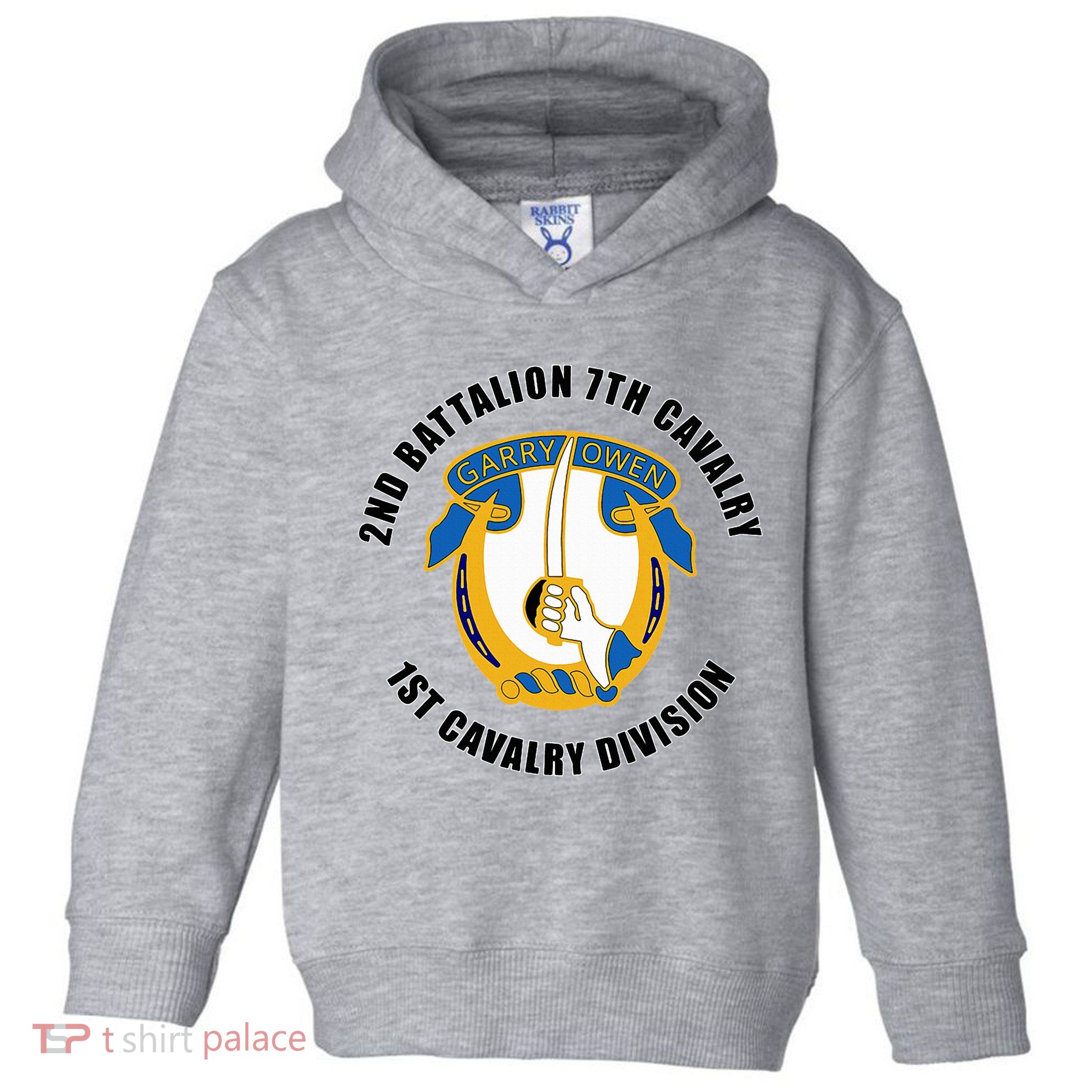 2nd Battalion 7th Cavalry 1st Cavalry Division Veteran Toddler Hoodie