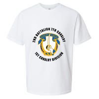 2nd Battalion 7th Cavalry 1st Cavalry Division Veteran Sueded Cloud Jersey T-Shirt