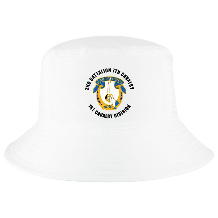 2nd Battalion 7th Cavalry 1st Cavalry Division Veteran Cool Comfort Performance Bucket Hat