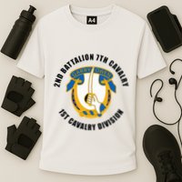 2nd Battalion 7th Cavalry 1st Cavalry Division Veteran Performance Shirt