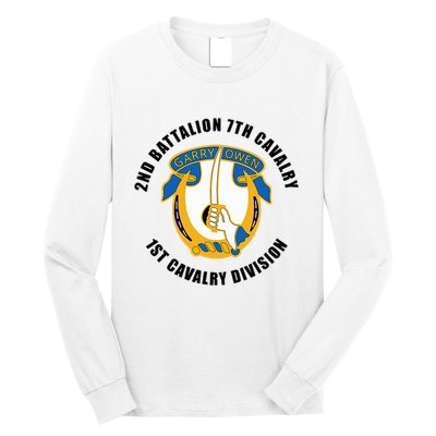 2nd Battalion 7th Cavalry 1st Cavalry Division Veteran Long Sleeve Shirt