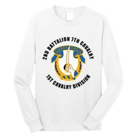 2nd Battalion 7th Cavalry 1st Cavalry Division Veteran Long Sleeve Shirt