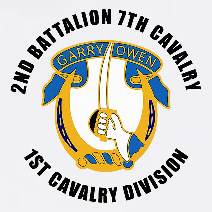 2nd Battalion 7th Cavalry 1st Cavalry Division Veteran Sustainable Bucket Hat