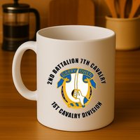 2nd Battalion 7th Cavalry 1st Cavalry Division Veteran Mug