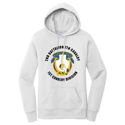 2nd Battalion 7th Cavalry 1st Cavalry Division Veteran Women's Pullover Hoodie