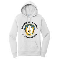 2nd Battalion 7th Cavalry 1st Cavalry Division Veteran Women's Pullover Hoodie