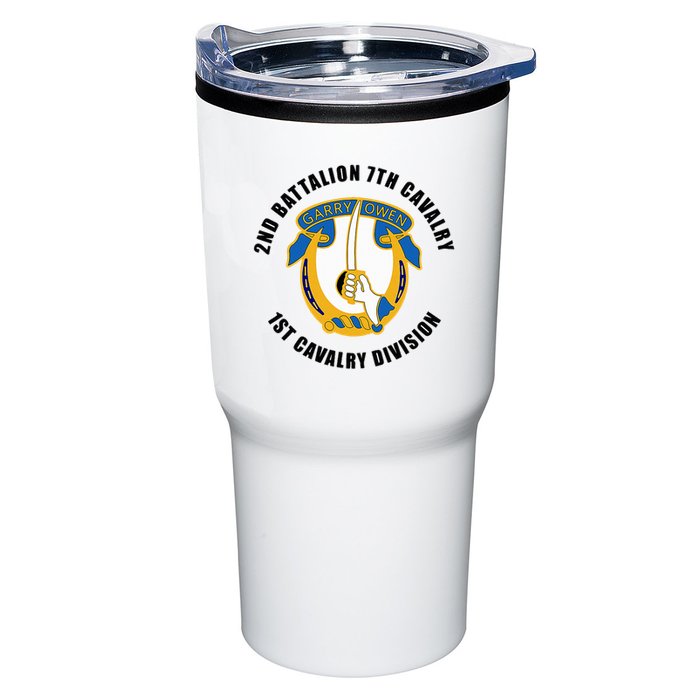 2nd Battalion 7th Cavalry 1st Cavalry Division Veteran Tumbler