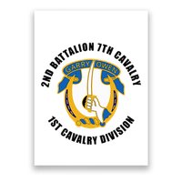 2nd Battalion 7th Cavalry 1st Cavalry Division Veteran Poster