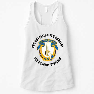 2nd Battalion 7th Cavalry 1st Cavalry Division Veteran Womens Tank Top
