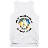 2nd Battalion 7th Cavalry 1st Cavalry Division Veteran Tank Top