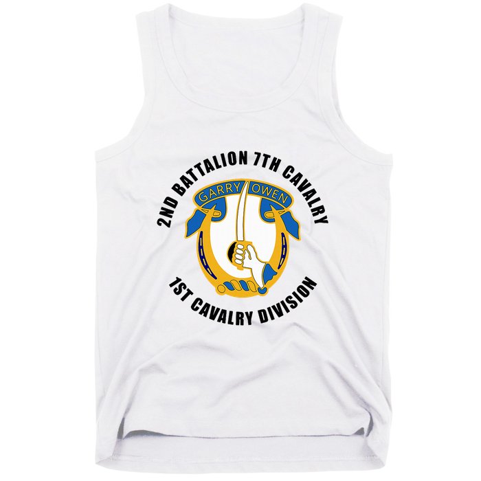 2nd Battalion 7th Cavalry 1st Cavalry Division Veteran Tank Top