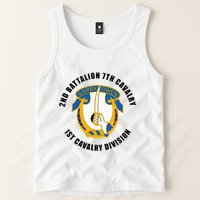 2nd Battalion 7th Cavalry 1st Cavalry Division Veteran Tank Top
