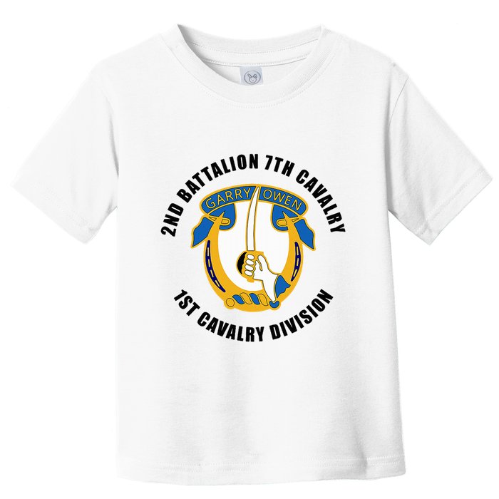 2nd Battalion 7th Cavalry 1st Cavalry Division Veteran Toddler T-Shirt
