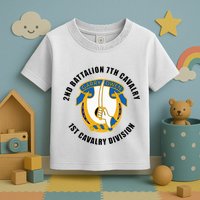 2nd Battalion 7th Cavalry 1st Cavalry Division Veteran Toddler T-Shirt