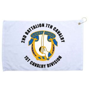 2nd Battalion 7th Cavalry 1st Cavalry Division Veteran Grommeted Golf Towel