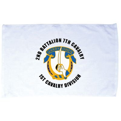 2nd Battalion 7th Cavalry 1st Cavalry Division Veteran Microfiber Hand Towel