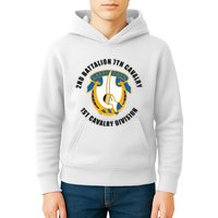 2nd Battalion 7th Cavalry 1st Cavalry Division Veteran Kids Hoodie