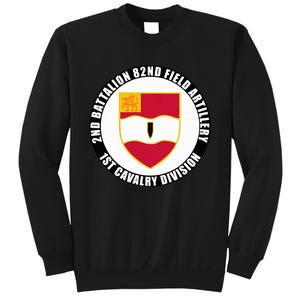 2nd Battalion 82nd Field Artillery 1st Cavalry Division Vet Sweatshirt