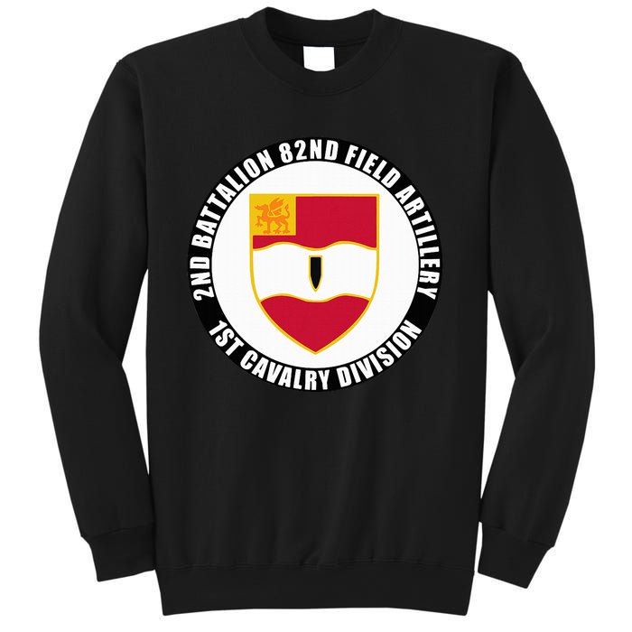 2nd Battalion 82nd Field Artillery 1st Cavalry Division Vet Sweatshirt