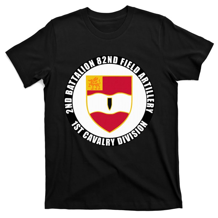 2nd Battalion 82nd Field Artillery 1st Cavalry Division Vet T-Shirt