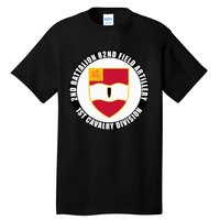 2nd Battalion 82nd Field Artillery 1st Cavalry Division Vet Tall T-Shirt