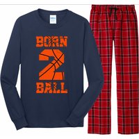 2nd Birthday Basketball Jersey Two 2 Year Old Boy Girl Long Sleeve Pajama Set