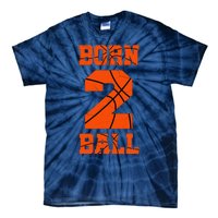 2nd Birthday Basketball Jersey Two 2 Year Old Boy Girl Tie-Dye T-Shirt